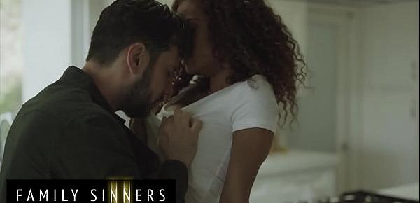 (Tommy Pistol) Eats Gorgeous (Scarlit Scandals) Trimmed Pussy Pounds Her Hardcore - Family Sinners